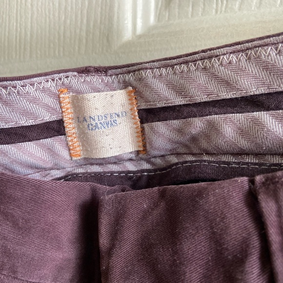 Lands’ End Canvas True Slim Chino Size 6 - Picture 2 of 5